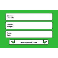 Etiketten 1000st. Watervast