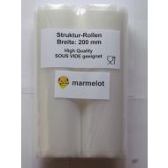 Vacuumrollen  20cm breed 2 x 6m met microstructuur