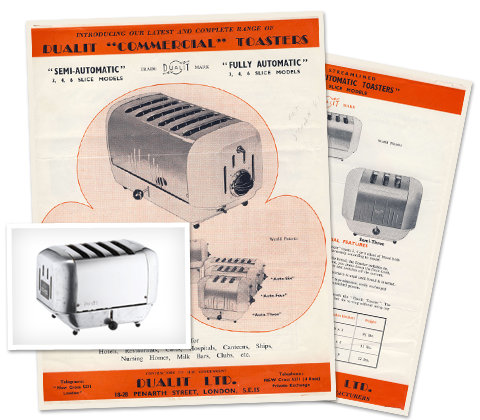 dualit toaster model 1960